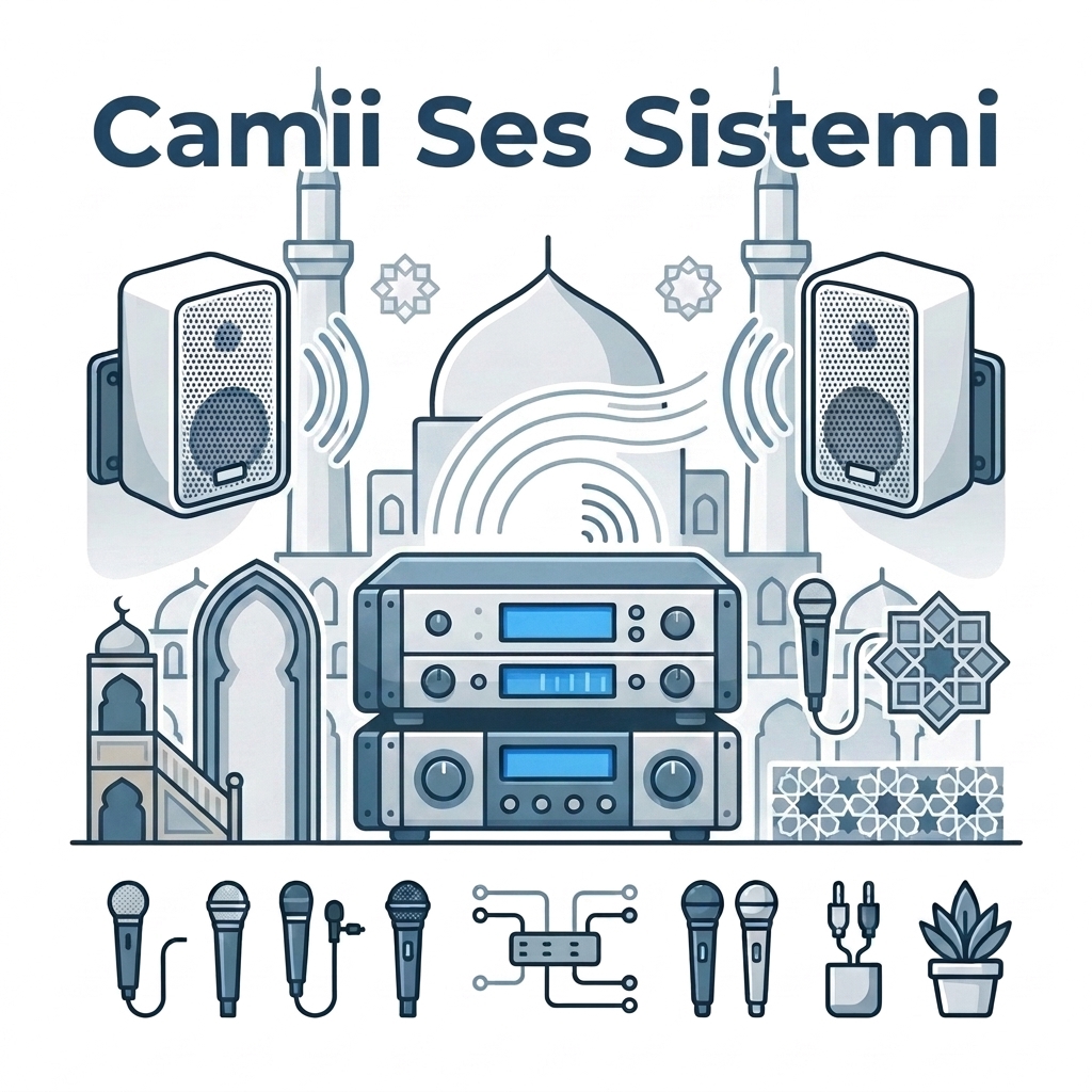 Cami Ses Sistemi Kurulumu